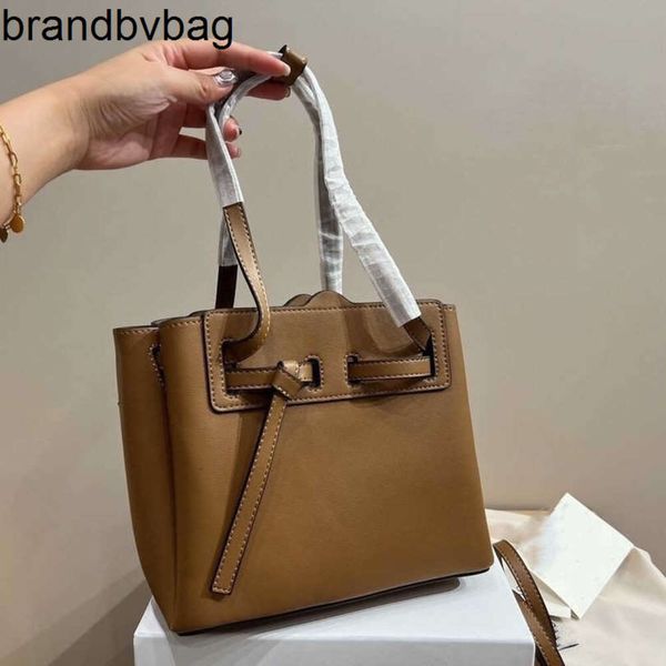 Loeweely Bolsa de marca Bolsa de mão de alta qualidade Bolsa feminina de couro com cordão com cordão Mini bolsa de compras portátil multifuncional elegante bolsa crossbody