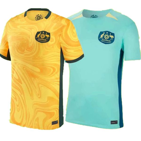 Foord 2023 Austrália Mulheres Seleção Nacional de Futebol Jerseys Cooney-Cross Micah Carpenter Raso Hunt Wheeler Chidiac Gorry Vine homens e crianças Catley camisas de futebol FGH