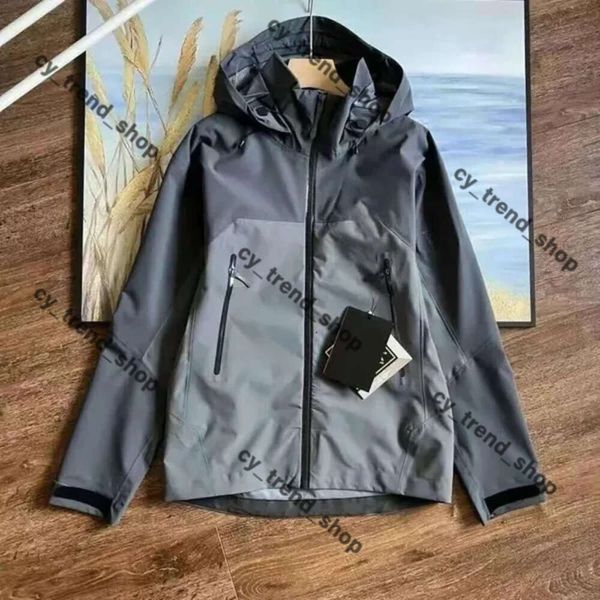 Jaquetas masculinas Arcterx Jaqueta ARTERYS Mens Charge Coat Rush Arc Jaqueta Exterior Impermeável Quente Respirável Soft Shell Jaqueta de Esqui À Prova de Vento Cinza Roxo Lucent Arctic 38