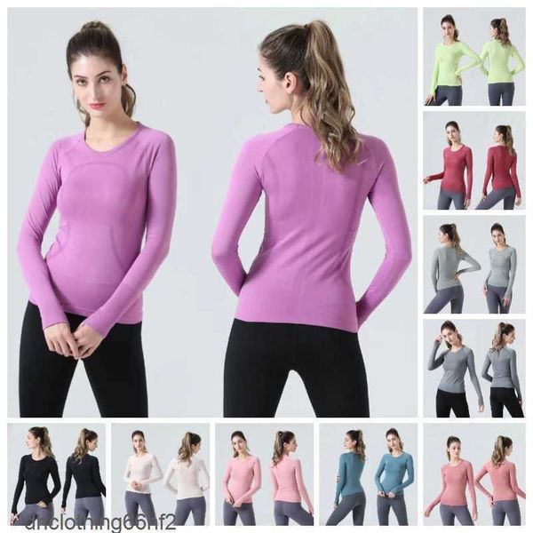 lululy lemenly Damen-Kurzarm-T-Shirt, strickend, schnell trocknend, atmungsaktiv, sportliche Shirts, Lauftraining, Yoga, Top, T-Shirt, Aktiv-Shirt, Damen, Mädchen, ZCVH