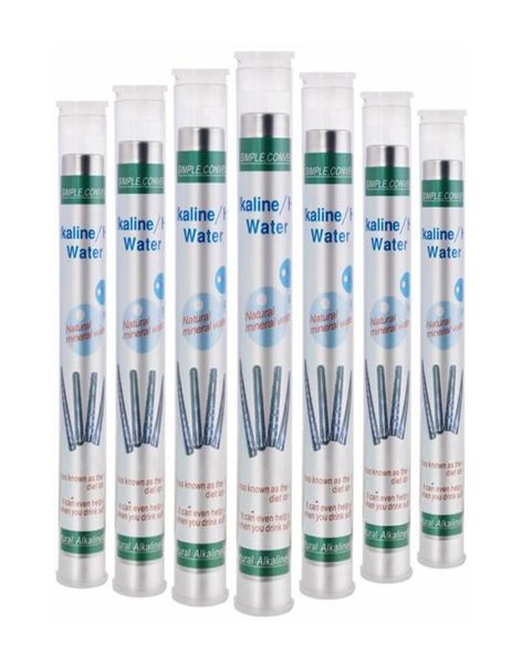 Dining Health PH alcalino Filtro per l'acqua Stick Acciaio inossidabile Portatile Idrogeno IONI negativi Ionizzatore Purificatore minerale Tormalina Germaniu8584755