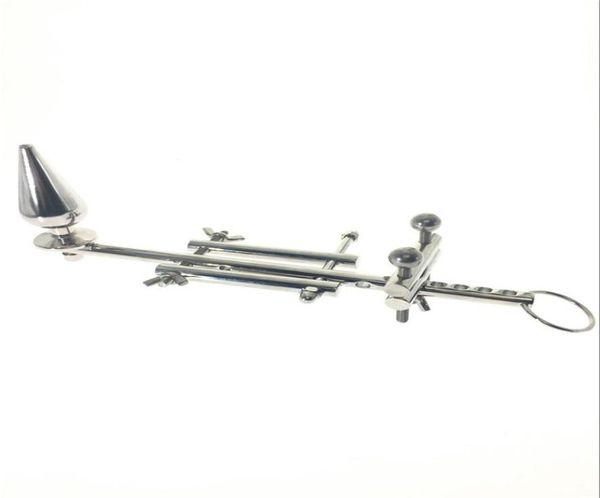 Dispositivo di allungamento maschile Dispositivo di castità multifunzionale Dr Sado039 Dispositivo per scudo pendente realizzato a mano con pesi pesanti Plu4161643