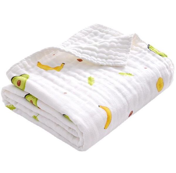 110*110 см детское марлевое банное полотенце из чистого хлопка, 6 шестислойных чистящих полотенец для ванной, детское одеяло, полотенце для новорожденных, одеяло, детское одеяло