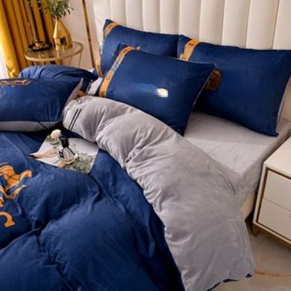 Marka H yorgan kapağı setleri ev tekstilleri unisex yatak malzemeleri156w