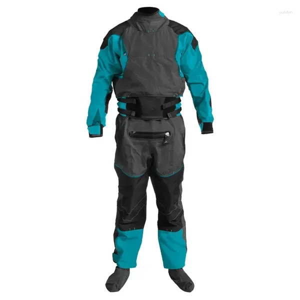 Jaquetas de caça atacado 3 camadas impermeável respirável freediving drysuit para caiaque com construção de exaustão juntas de neoprene de látex seco