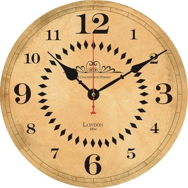 Design não ticking 16 algarismos arábicos relógio de parede-relógio de parede operado por bateria café restaurante silencioso clocks298q