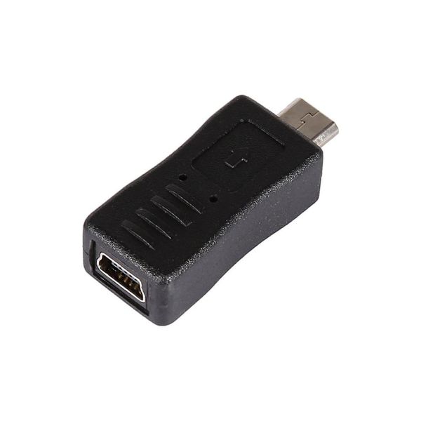 Cabos de computador conectores mini usb macho para micro fêmea tipo b carregador adaptador conector conversor drop delivery computadores rede ott7h