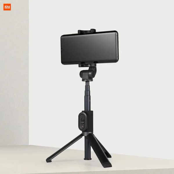 Stick 2023 Xiaomi Mi zoom Tripode Selfie Sticks con pieghevole remoto di Bluetooth Compatibile estendibile per iOS Android 360 ° Ruotabile