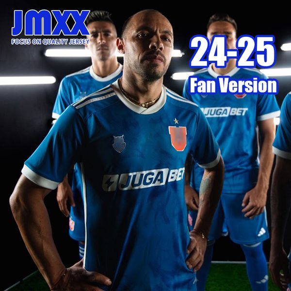 JMXX 24-25 Universidad de Chile Futebol Jerseys Home Away Terceiro Especial Mens Uniformes Jersey Homem Camisa de Futebol 2024 2025 Fan Versão