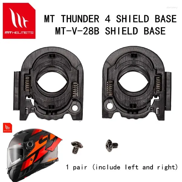 Мотоциклетные шлемы MT, детали для шлема THUNDER 4, держатель основания щита MT-V-28B, 1 пара