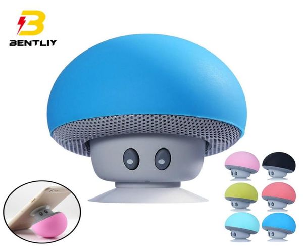 Portátil ao ar livre sem fio mini alto-falante bluetooth mp3 leitor de música bluetooth cogumelo alto-falante para xiaomi iphone samsung pc3245091