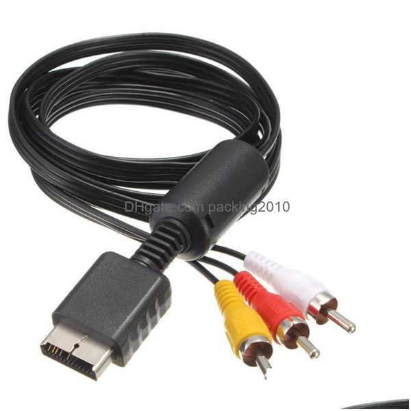 Kabel 500 teile / los 1,8 m O-Video auf 5 RCA AV für PS3 / PS2 Component TV Drop Lieferung Spiele Zubehör Spiel Dhhyj