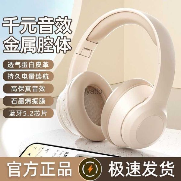 Fones de ouvido para celular 2023 Novos fones de ouvido Bluetooth com alta aparência e redução de ruído para cartão de jogo sem fio móvel de qualidade UniversalH240312