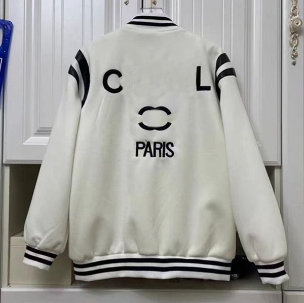 Hannel Mens Varsity Männer und Frauen Baseball Hip Hop Harajuku Zwei CS -Brief Stickstraße Streetwear Herren Womens Baseball Uniform CCC DQ94 2 53SG