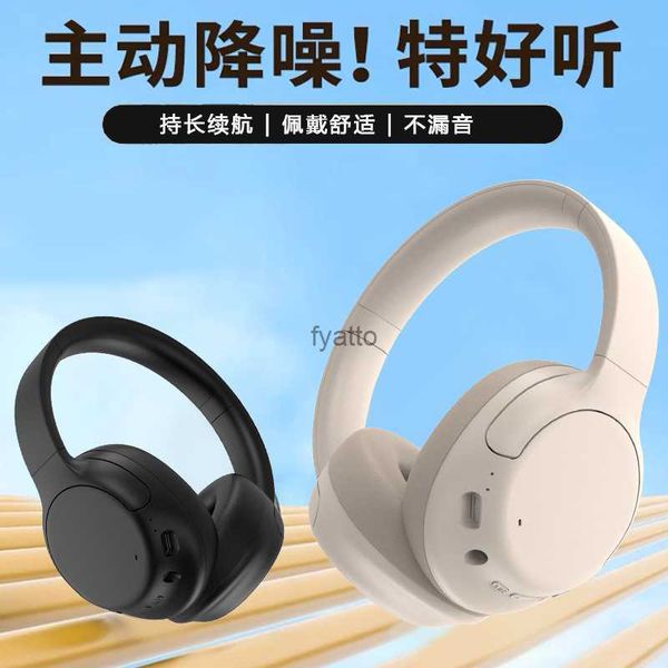 Handy-Kopfhörer Neue aktive Geräuschunterdrückung Bluetooth mit am Kopf getragenem ANC für große Reichweite und hohen AkkuH240312