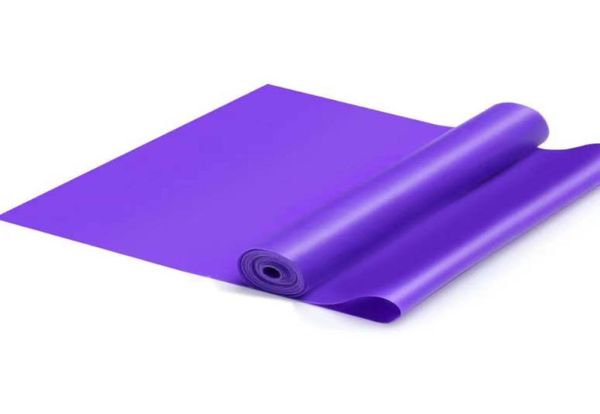 La fascia di resistenza Yoga Circles può essere utilizzata per l'allenamento indoor, fitness, Pilates, anca, edizione estesa darkorchid9764789