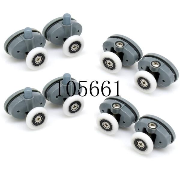 2 Stück, 4 Stück, 8 Stück, Schmetterling, einzelne Duschtürrollen, Läufer, Räder, Riemenscheiben, 23 mm, 25 mm, Rad, andere Hardware, 335 K