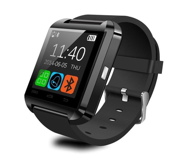 Orologi intelligenti Bluetooth Orologio da polso Smartwatch con monitor del sonno Pedometro per fotocamera remota per iPhone Samsung Telefono Facile da indossare2107387