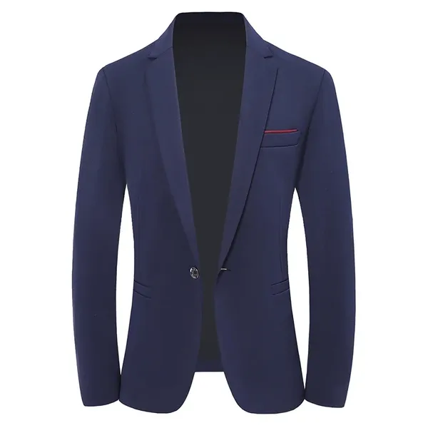 Ternos masculinos de alta qualidade blazer elegante estilo britânico moda negócios trabalho entrevista padrinhos vestido casual cavalheiro fino ajuste jaqueta