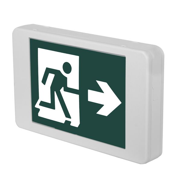 Canada Running Man Exit Signs PC+ABS 3W Notbeleuchtung mit Batterie-Backup