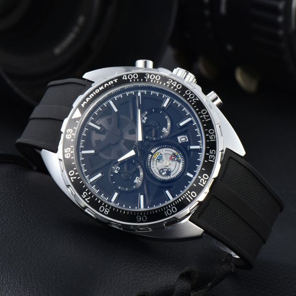 Neue Designer Bewegung AAA Uhren Männer Hohe Qualität Top Marke Luxus Herren Uhr Multifunktions Chronograph Montre Uhren Kostenloser Versand