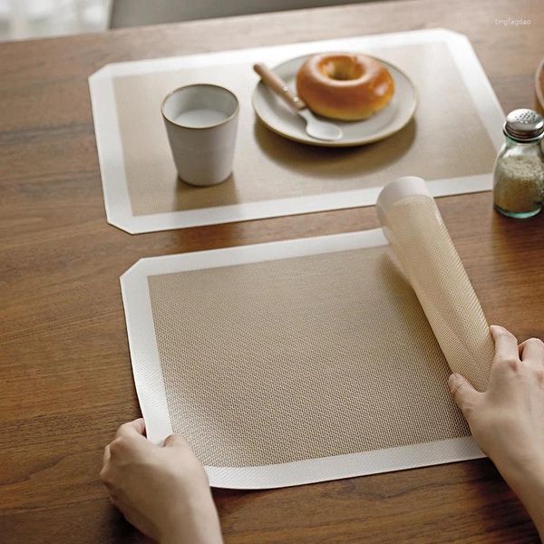 Kissen SHIMOYAMA personalisierte nordische Esstisch-Tischsets aus Silikon für die Küche
