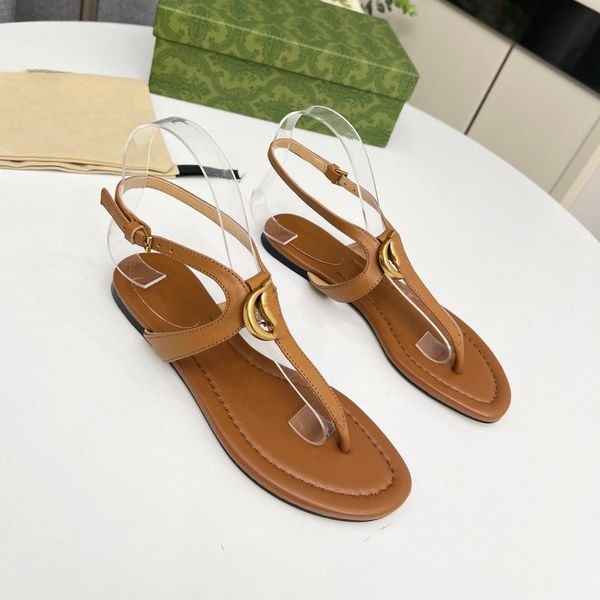Женские летние сандалии Miller, пляжные шлепанцы, узкие брендовые дизайнерские туфли-слайды, мужские кожаные женские подарочные лоферы с пряжкой, большой размер 35-43