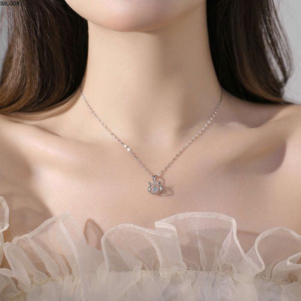 Китайская шикарная горячая распродажа, ожерелье из стерлингового серебра с китайским зодиакальным драконом, женское универсальное дизайнерское ожерелье для небольших групп, роскошный подарок, ювелирные изделия с воротником для подруги