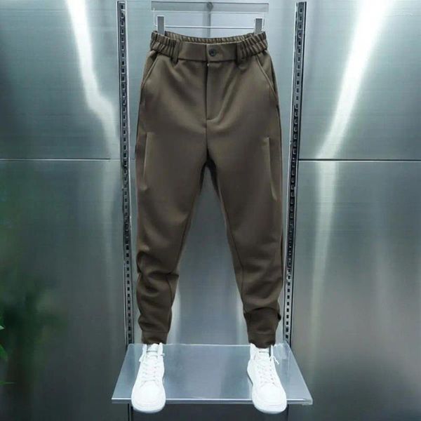 Pantaloni da uomo Harem invernali per donna Uomo Autunno Pantaloni sportivi con coulisse Pantaloni sportivi a vita alta da donna Business alla caviglia