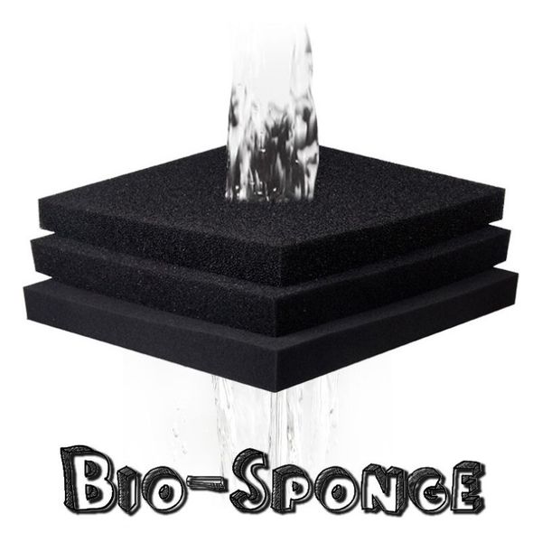 100 100 5 cm Haile Aquatic Bio Sponge Filter Media Pad Schiuma ritagliata per acquario Fish Tank Koi Pond Porosità acquatica Y200922309o