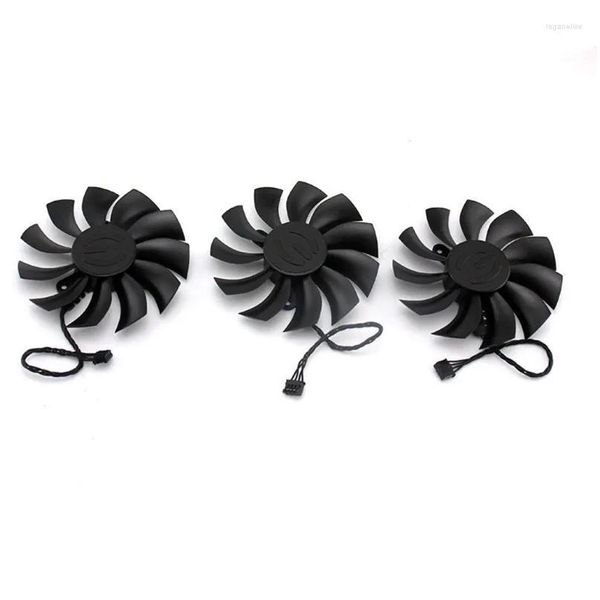 Fan Soğutma Bilgisayar 86mm/3.38in PLA09215B12H 4pin 12V 0.55A VGA Fan Grafik Kartı EVGA GTX 1080 TI 11GB Damla Teslimat C OTQ5K