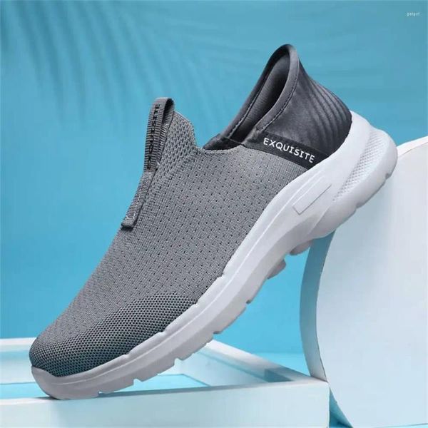 Scarpe casual Cotone Grigio Nero Sneakers da uomo Estate Bambino Tennis Sport College Cina Tenus Ternis Sneskers Vip Link