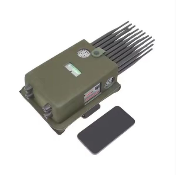 Tragbarer 27-Antennen-Störsender 2G 3G 4G 5G GPS LOJACK VHF UHF WiFi2.4G WiFi5.8G Mobiltelefon-Signaldetektor