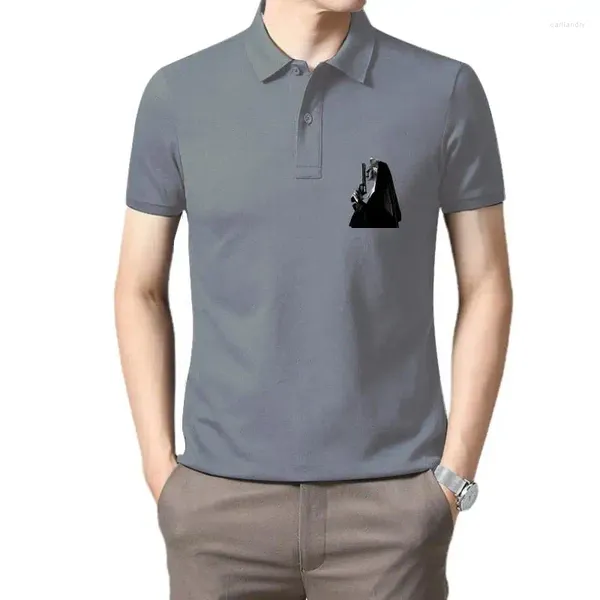 Herren-Polo-T-Shirt Blaze Man Nun Bad Funny Geschenkidee