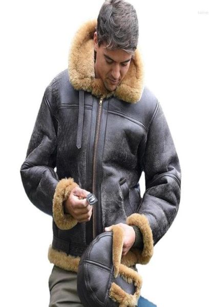Men039s Fur Street Personality Cappotto Uomo PU Giacca in pelle Autunno Inverno Moda Manica lunga Cerniera Cardigan Outwear Men3337817