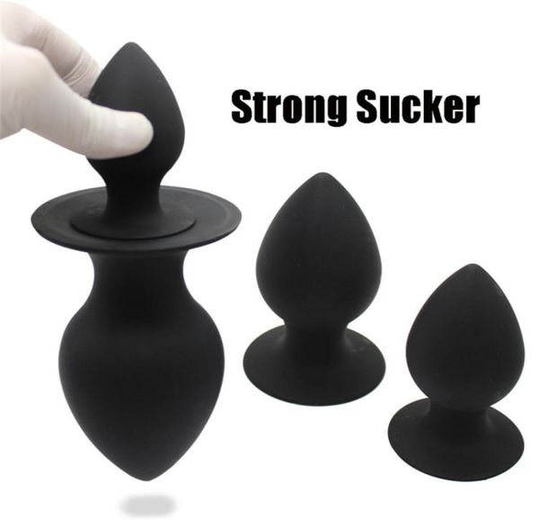 Toysdance Adulto Brinquedos Sexuais Silicone Plugue Anal Unisex SXl Butt Plugs Com Forte Otário Ânus Expansão Amor Kits Produtos Sexuais 174204881932