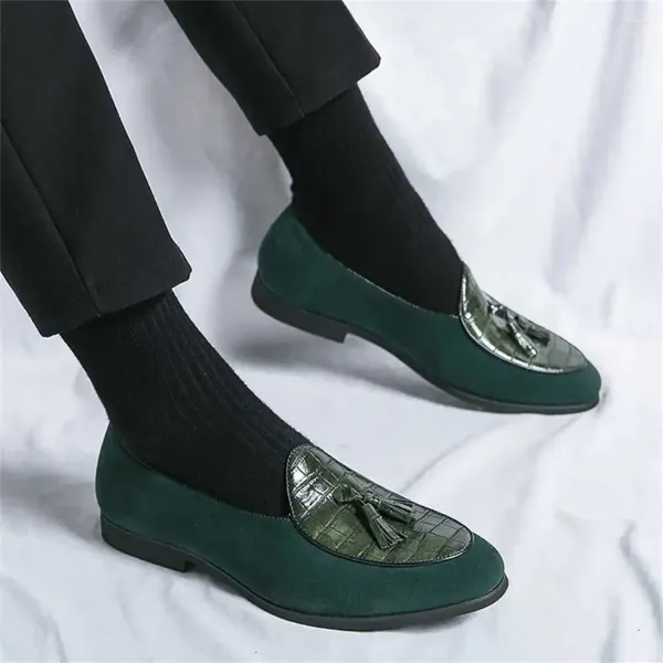 Sapatos de vestido inverno mocacinnes tênis verdes homem marca 2024 esportes cosplay moda-homem fora móvel jogging