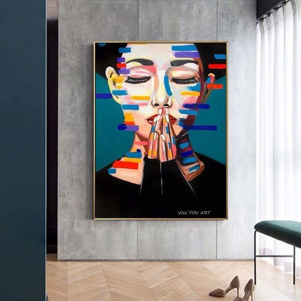 100% ручная роспись на холсте Пикассо известный стиль произведения искусства для гостиной домашний декор фотографии холст картины настенный постер Z3026