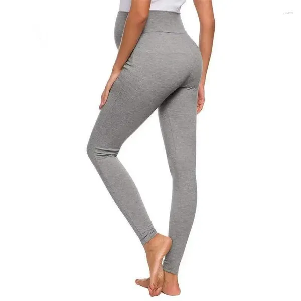 Damen-Leggings, Sommer-dünne Bambusfaser-Umstands-Kurzleggings, atmungsaktiv, verstellbarer Bauch, Unterhose, Kleidung für schwangere Frauen