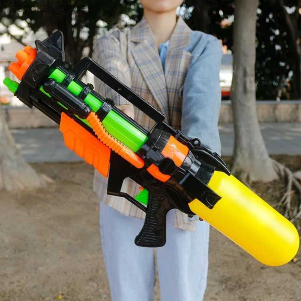 Pistola giocattoli bambini pistola ad acqua giocattoli grande pistola ad acqua all'ingrosso fabbrica pistola ad acqua ad alta pressione giocattoli da spiaggia L240311