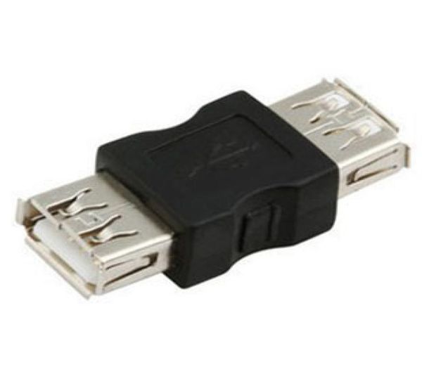 Tüm 200pcslot kaliteli USB Bir kadın cinsiyet değiştiriciye bir kadın USB 20 adaptör 4303928