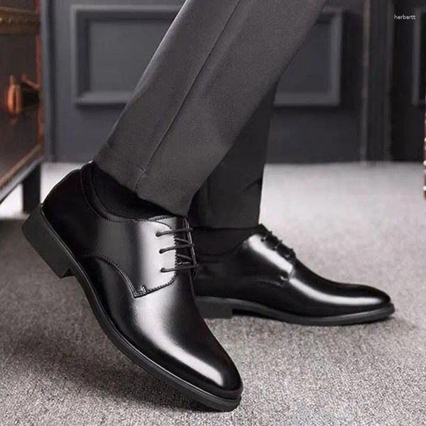 Kleid Schuhe Mode Masculino Formale Hochzeit Leder Italien Spitz Oxford Luxus Für Männer Turnschuhe Schuhe Casual Sapatos Masculinos