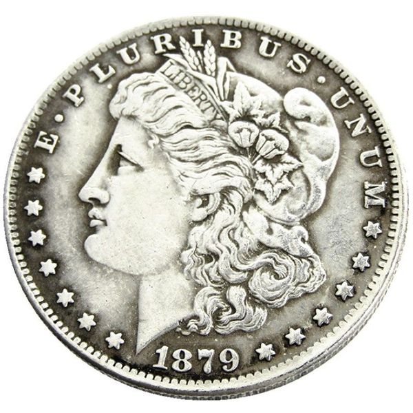 US 1879-P-CC-O-S Morgan Dollar Kopie Münze Messing Handwerk Ornamente Replik Münzen Heimdekoration Zubehör218Y