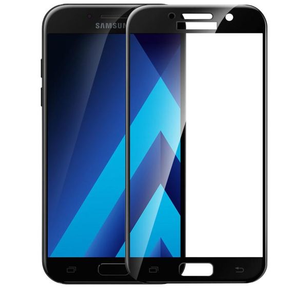 Pellicola 3D in vetro per Samsung Galaxy A5 2017 Una protezione per schermo Phenvel a copertura totale per Galaxy A3 A5 A7 2017 Vetro temperato Arcedge6834006