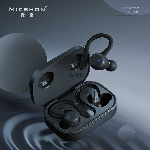 Handy-Kopfhörer Privates Modell, neue, am Ohr montierte, wasserdichte, kabellose Bluetooth-Lauf-Kopfhörer mit langer Akkulaufzeit inH240312