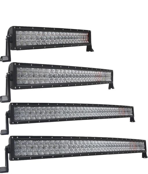 22039039 200W 32039039 300W 42039039 400W 50039039 480W BARRA DE LUZ CURVADA 5D 4x4 LED LUZ DE CONDUÇÃO FORA DE ESTRADA5065328