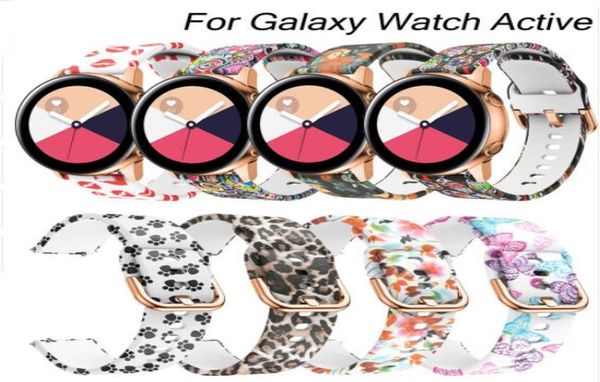 Samsung Galaxy için Aktif 20mm Silikon İzleme Bandı Kayışı Gear için S2 Sport Band Samsung Galaxy Watch 42mm4182511