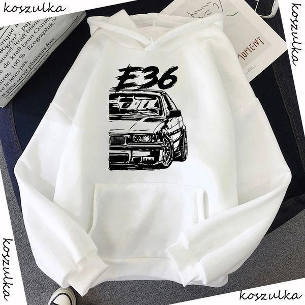 Herbst Winter E36 Auto Hoodies Mode Herren Stilvolle Einzigartige Design Mit Kapuze Männer Sweatshirts Hoody Mann Grün Harajuku Hoodie 240227