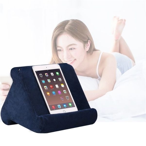 Tablet Kissen Halter Stehen Buch Rest Lesen Unterstützung Kissen Für Hause Bett Sofa Multi Winkel Weiche Runde Y200723331J