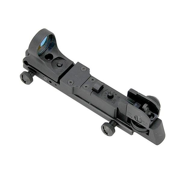 Escopos de caça Tactical C-More Red Dot Reflex Sight com Ar Traseiro Ferro Óptico Rifle Scope Integrado 20Mm Picatinny Mount Drop Deliver Otgil